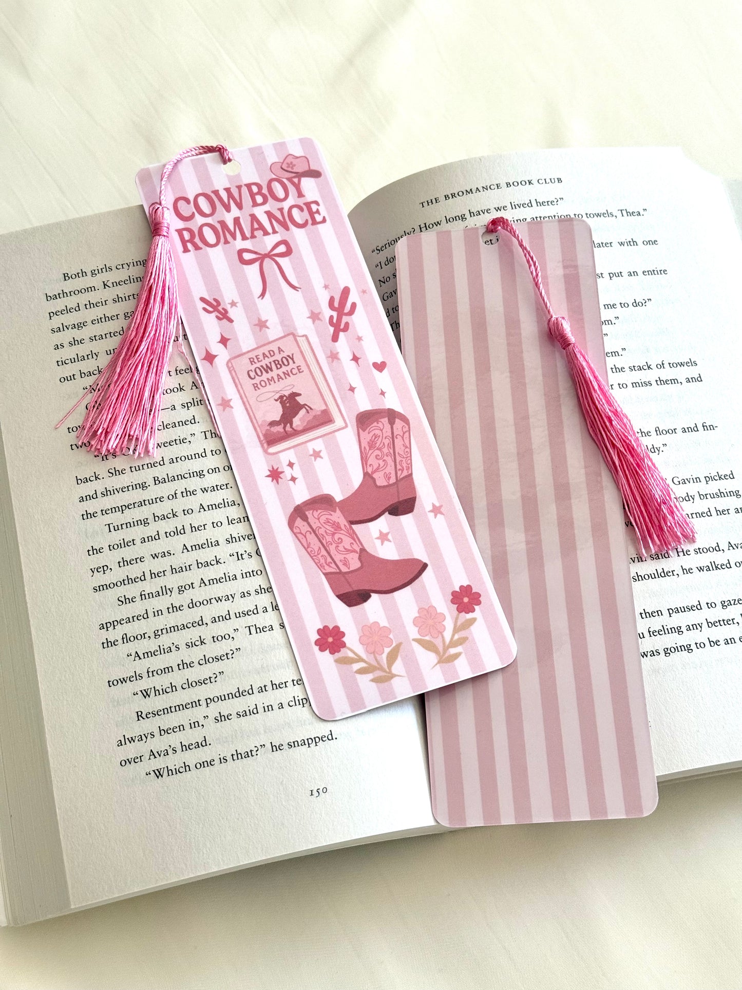 Marque-page " COWBOY ROMANCE " ❤️🔥