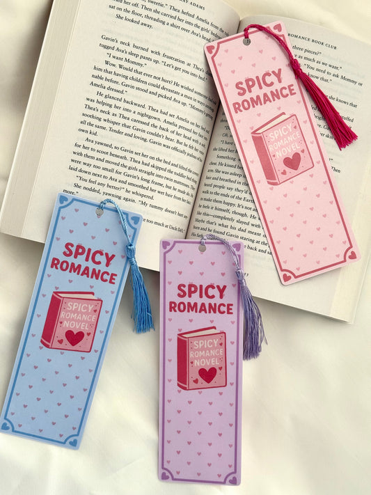Lot de 3 Marques-pages " SPICY ROMANCE "